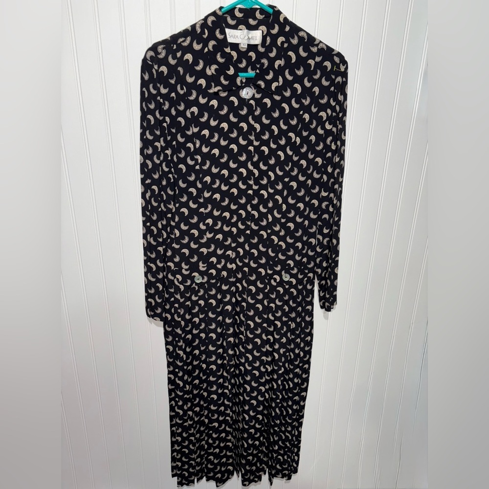 Vintage Sarah Campbell Whimsigoth Dress| Size 10